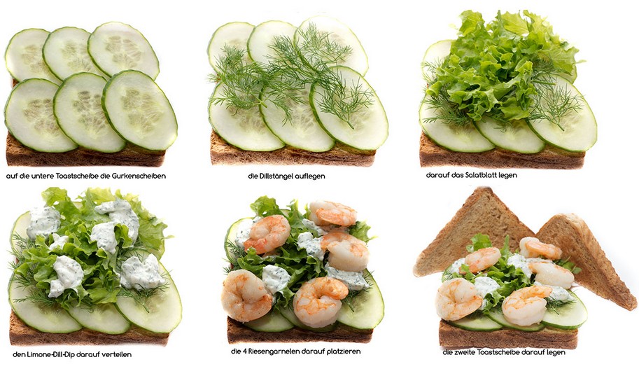 Sandwich Bruger Frutti de Mare