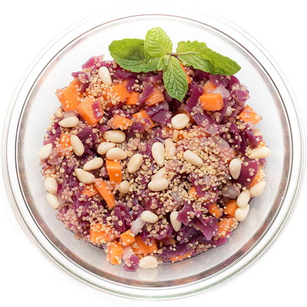 Couscous Salat - zum Rezept im Glas