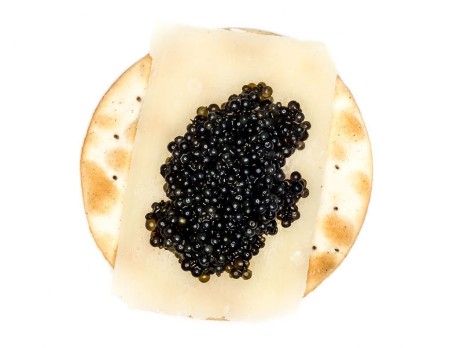 Partrycracker Cracker mit  Kaviar