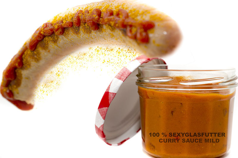 Currysauce mild im Glas
