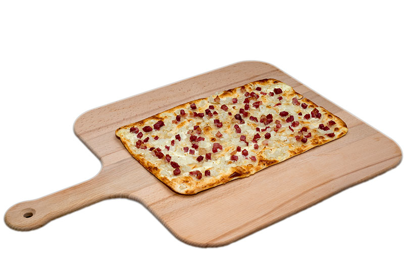 Flammkuchen Zwiebel und Speck