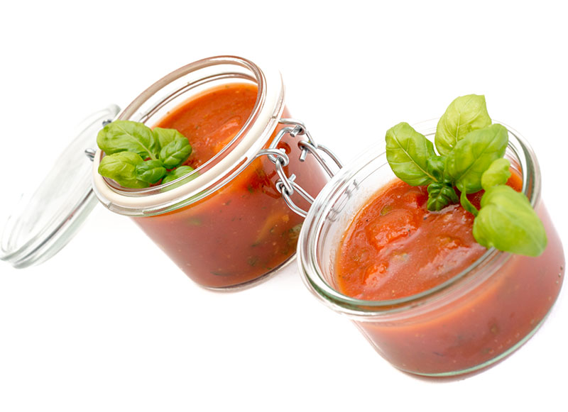 Foto - Rezept Gazpacho - spanische Suppe. 