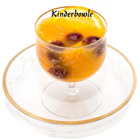 50er und 60er Jahre Glas - Kinderbowle