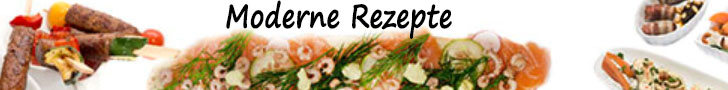 Werbebanner moderne Rezepte