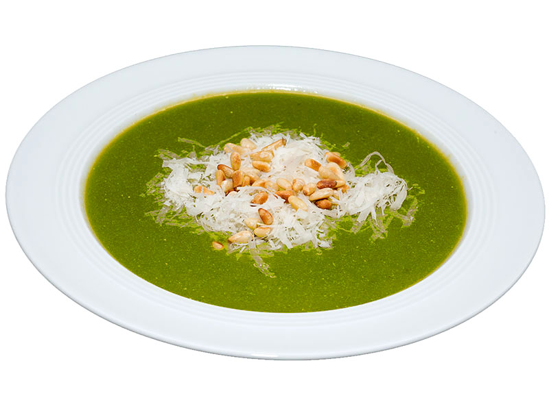 Schnell gekocht - Pesto Suppe