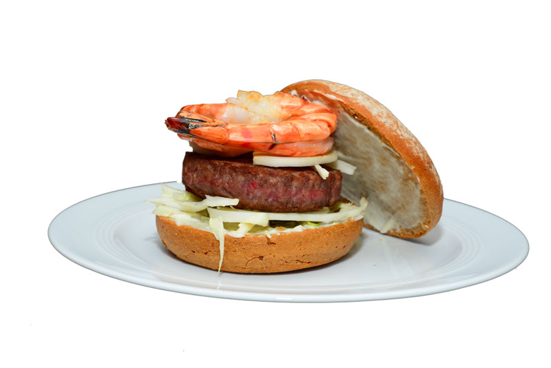 Schnell gekocht -  Surf Turf Burger