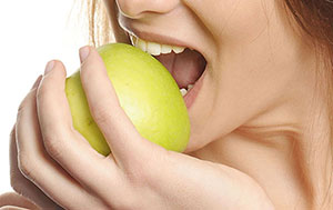 Apfelbiss - Zahngesundheit