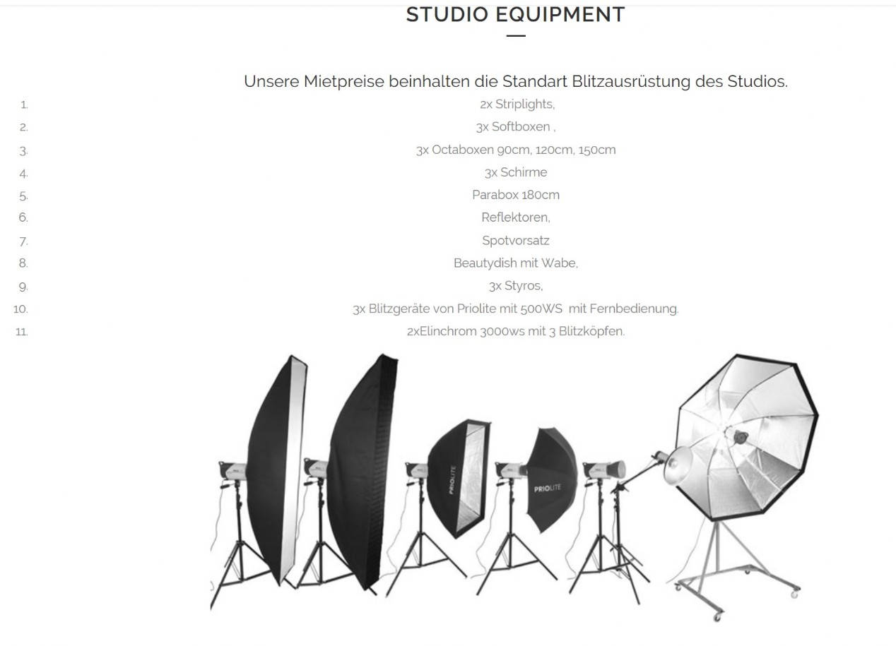 Fotomietstudio Köln