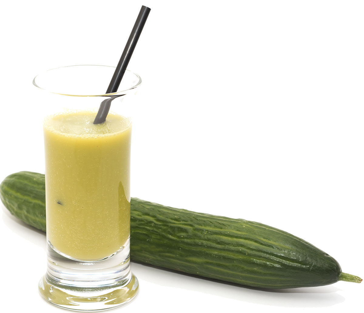 Smoothie Gemuese-Power im Glas