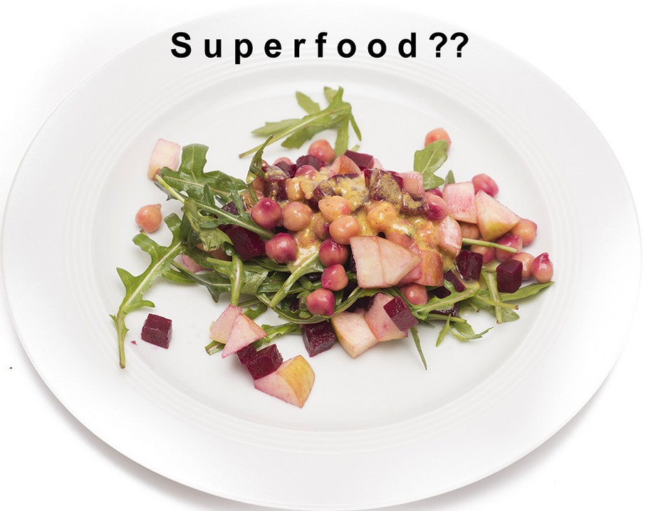 Teller mit Superfood