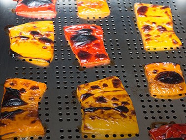 Paprika Paprika im Ofen